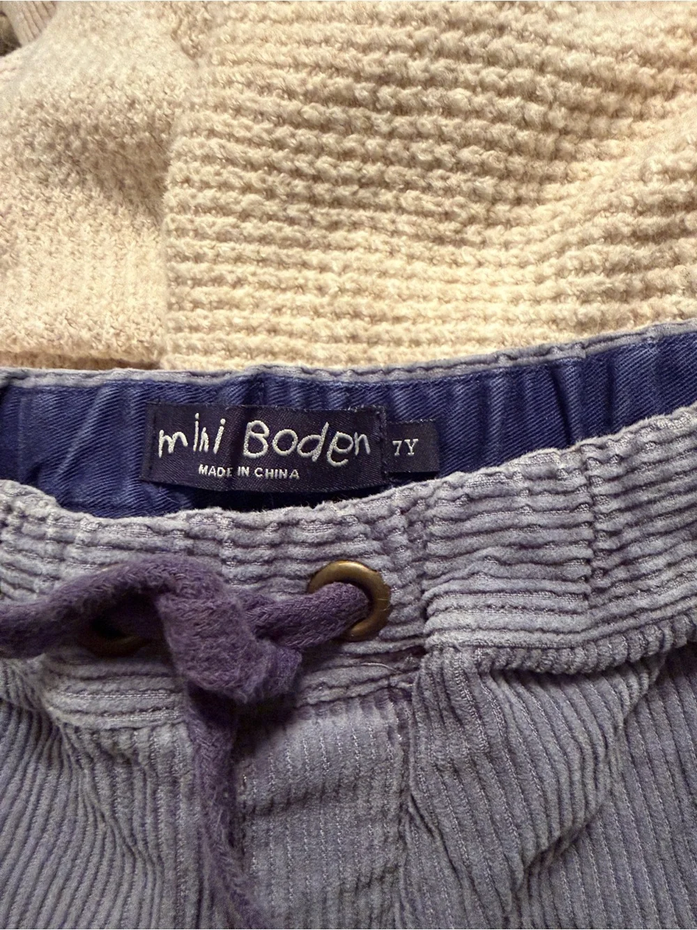 Mini Boden boys corduroy pants